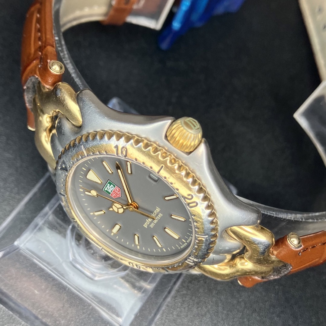 TAG Heuer - 【可動 正規品】 タグホイヤー メンズ腕時計 ゴールド