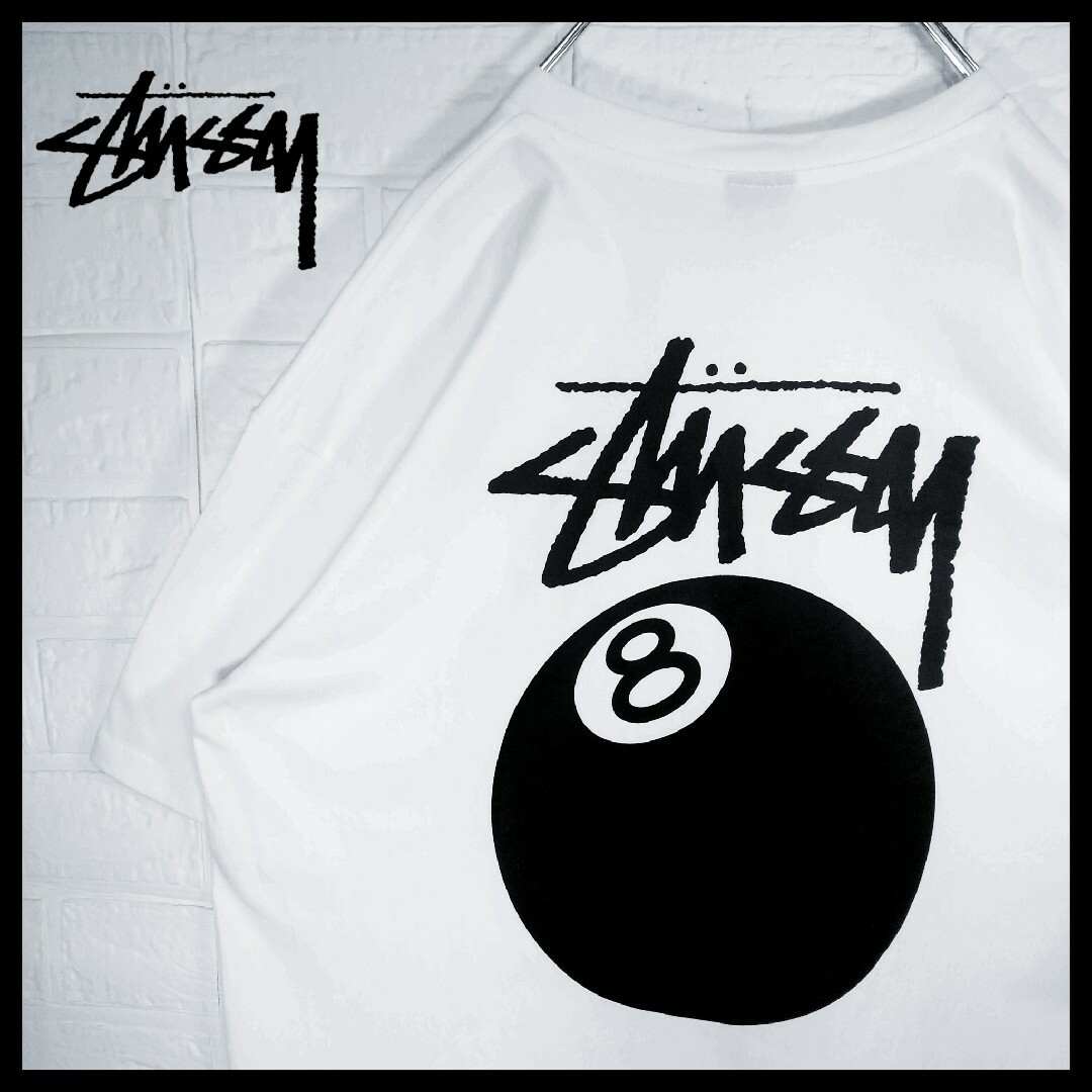 STUSSY 8ボールロゴTシャツ