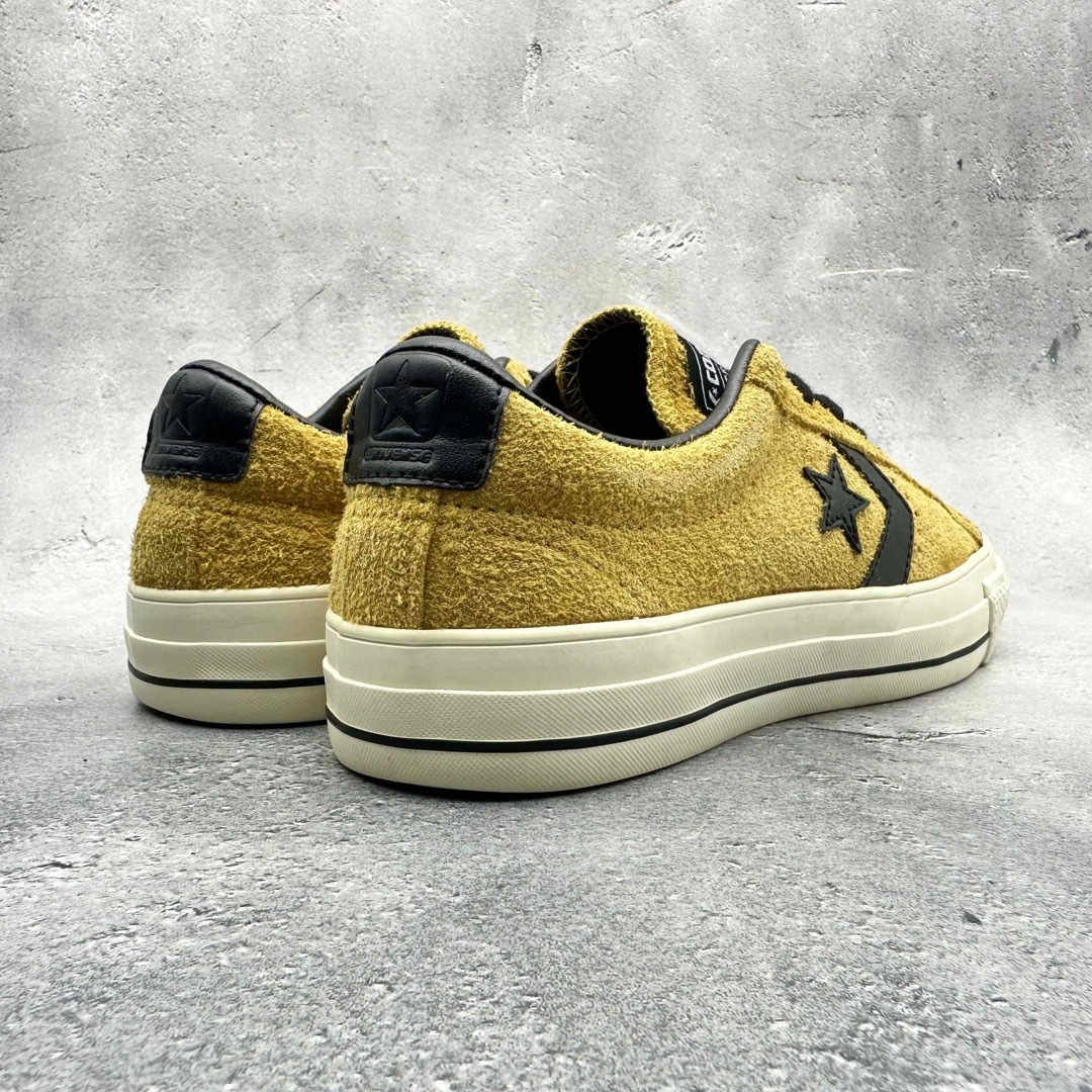 【美品】コンバース PRORIDE SK OX イエロー 毛長スエード