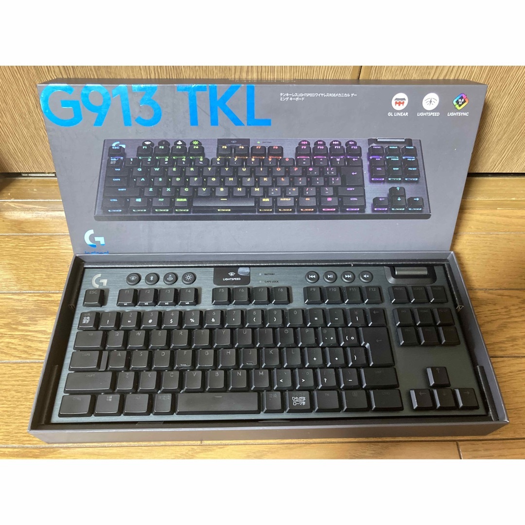 【最終値下げ】Logicool テンキーレスゲーミングキーボードG913 TKL