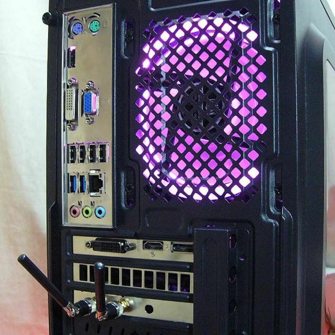 ☆ナイトブルー☆省電力 ゲーミングPC】ヴァロラント・Apex◎