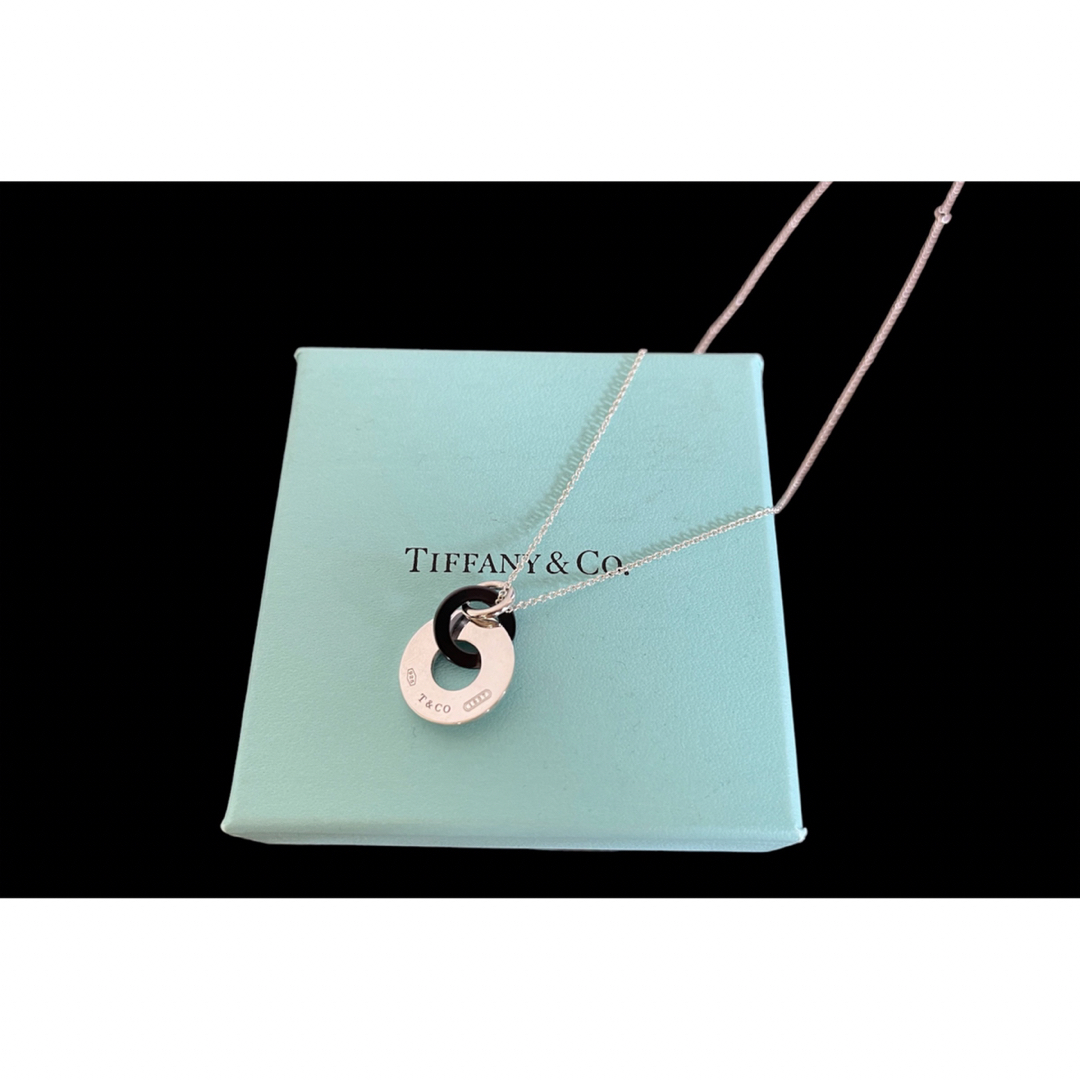 Tiffany & Co.(ティファニー)の(超レア)1837 ダブル インターロッキング ドロップ ネックレス レディースのアクセサリー(ネックレス)の商品写真