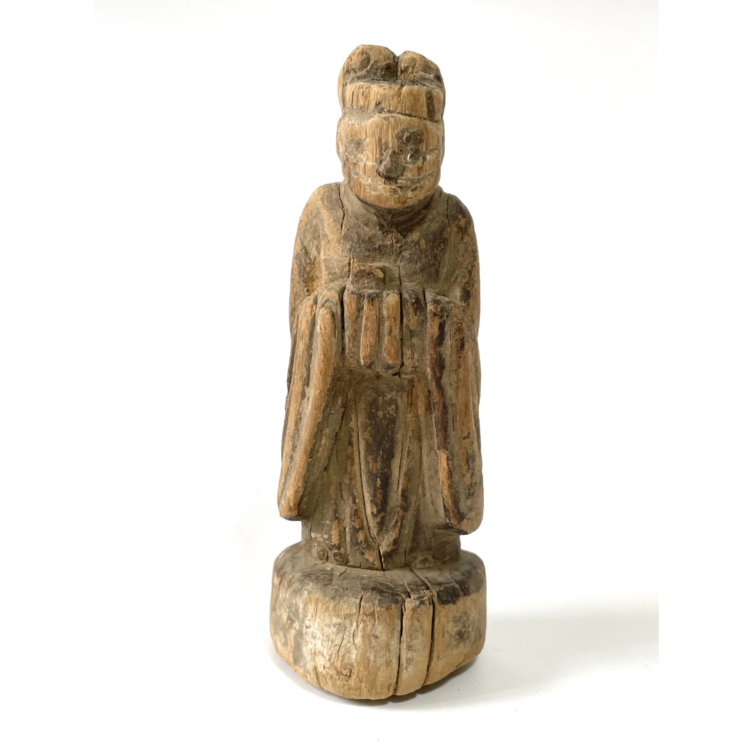 アンティーク 骨董 木彫 木彫り 仏像 ほとけ 神像 神仏 天神 神仏習合