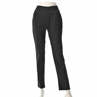 Q5101 &LOVE スタイリッシュストレッチパンツ ブラック M