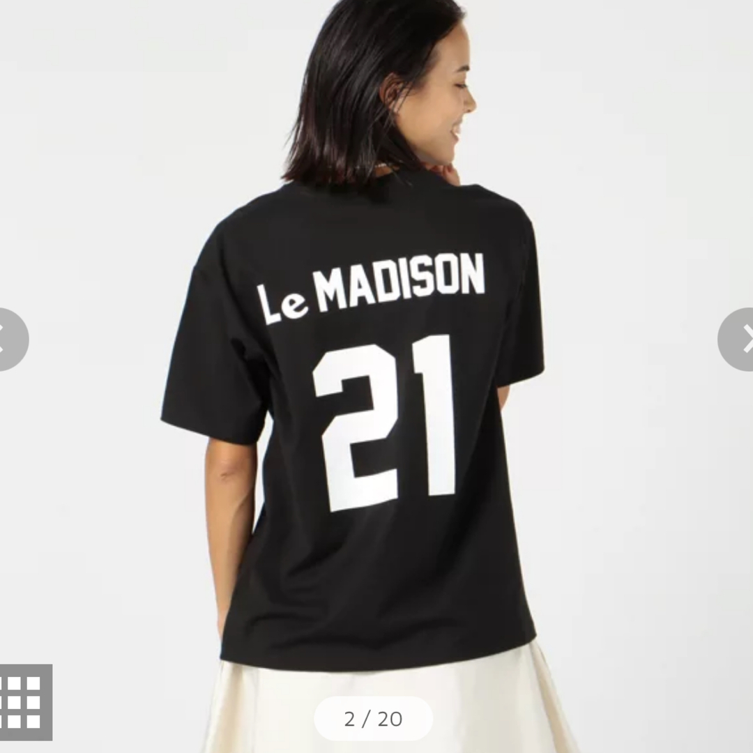 MADISONBLUE - MADSONBLUE NUMBERING TEE ドゥーズィーエムクラスの