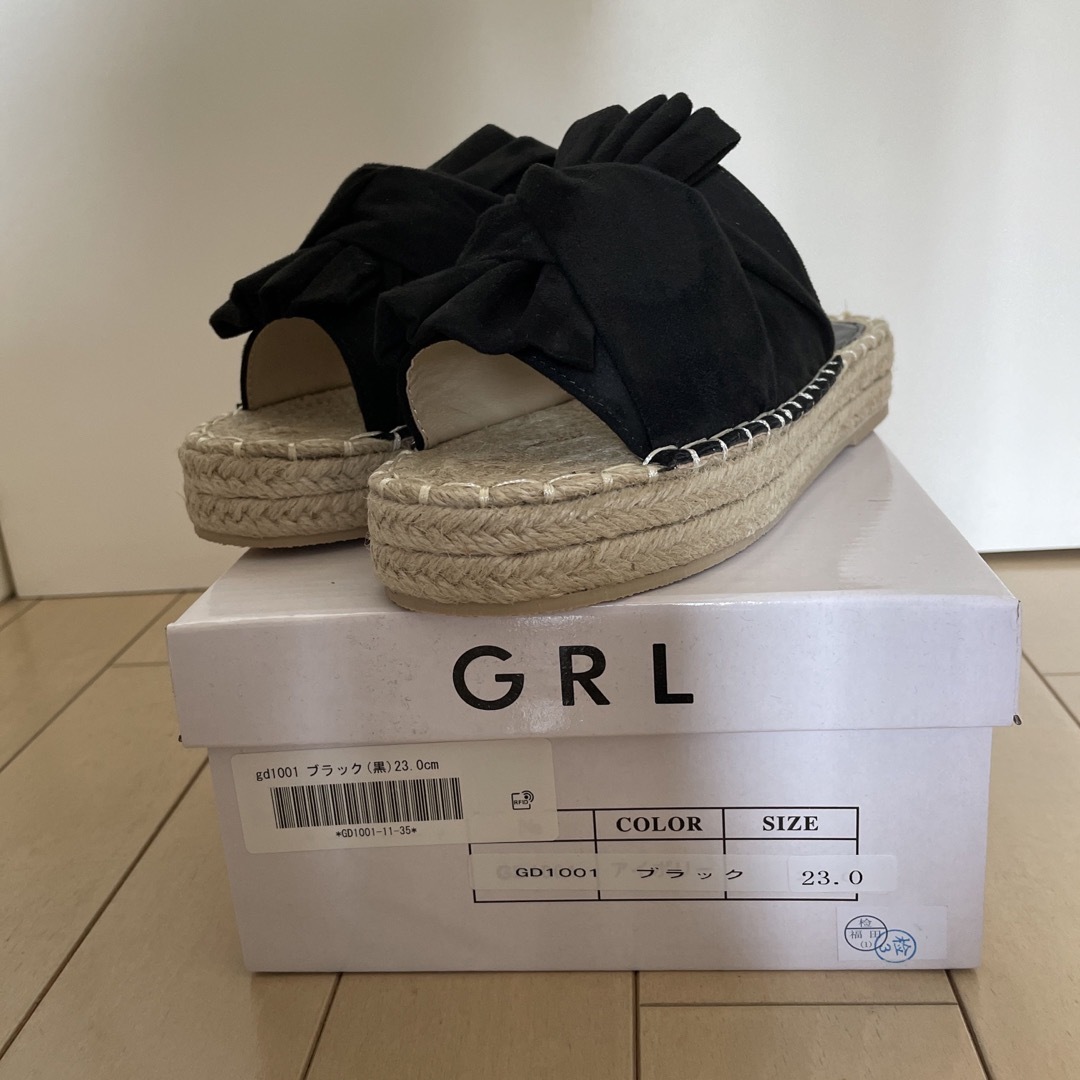 GRL(グレイル)のツイストリボンジュードサンダル レディースの靴/シューズ(サンダル)の商品写真
