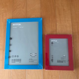 イケア(IKEA)の新品未使用未開封: イケア NYTTJA フレーム  壁掛け 額 3枚 セット(フォトフレーム)