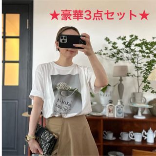 【新品未使用】girlish ＊ 限定Tシャツ ノベルティ3点セット(Tシャツ(半袖/袖なし))