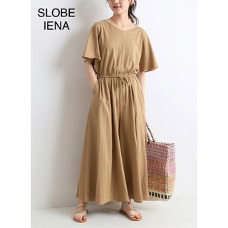 スローブイエナ(SLOBE IENA)のSLOBE IENA 綿レーヨンオールインワン(オールインワン)