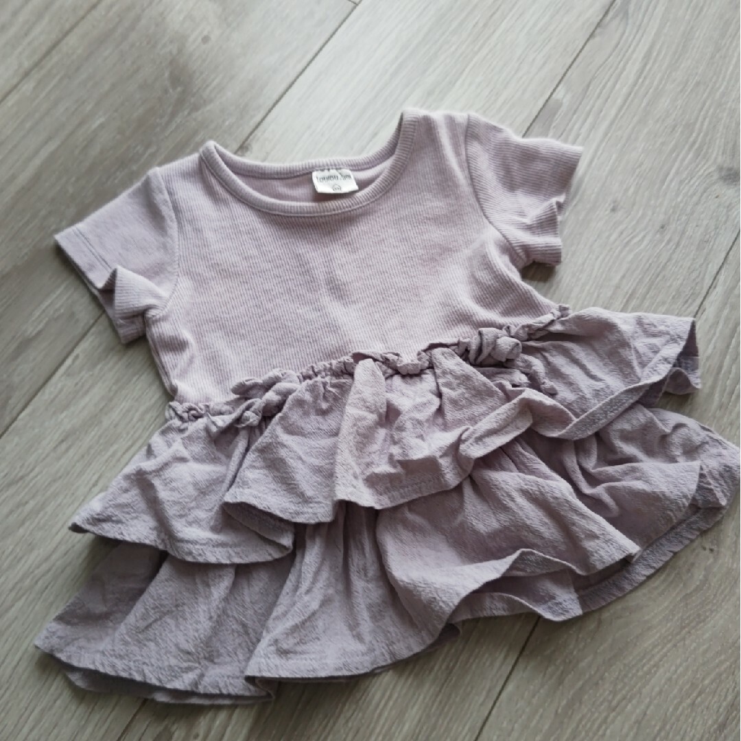 しまむら(シマムラ)の夏服 キッズ/ベビー/マタニティのキッズ服女の子用(90cm~)(Tシャツ/カットソー)の商品写真