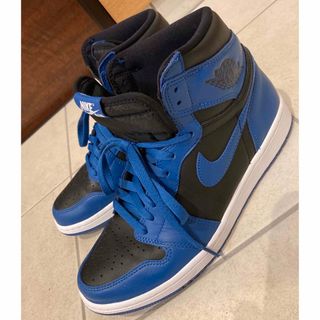 ジョーダン(Jordan Brand（NIKE）)のNIKE AIR JORDAN ジョーダン　ブルー×ブラック(スニーカー)