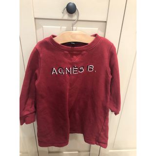 アニエスベー(agnes b.)のアニエスベー  4ans ワンピース　トレーナー(ワンピース)