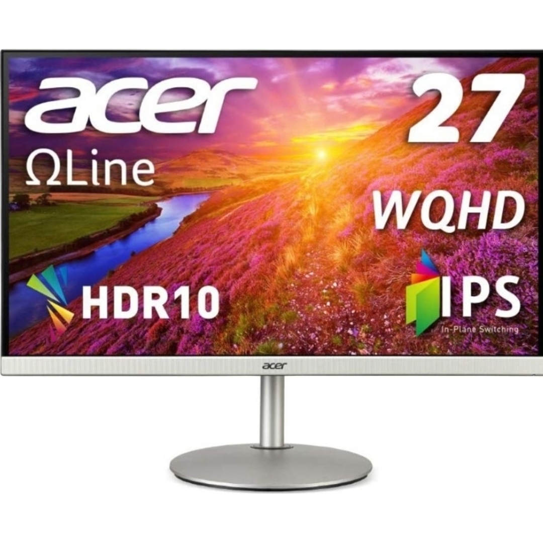 有タッチパネル機能acer ディスプレイ ACER CB272USMIIPRX