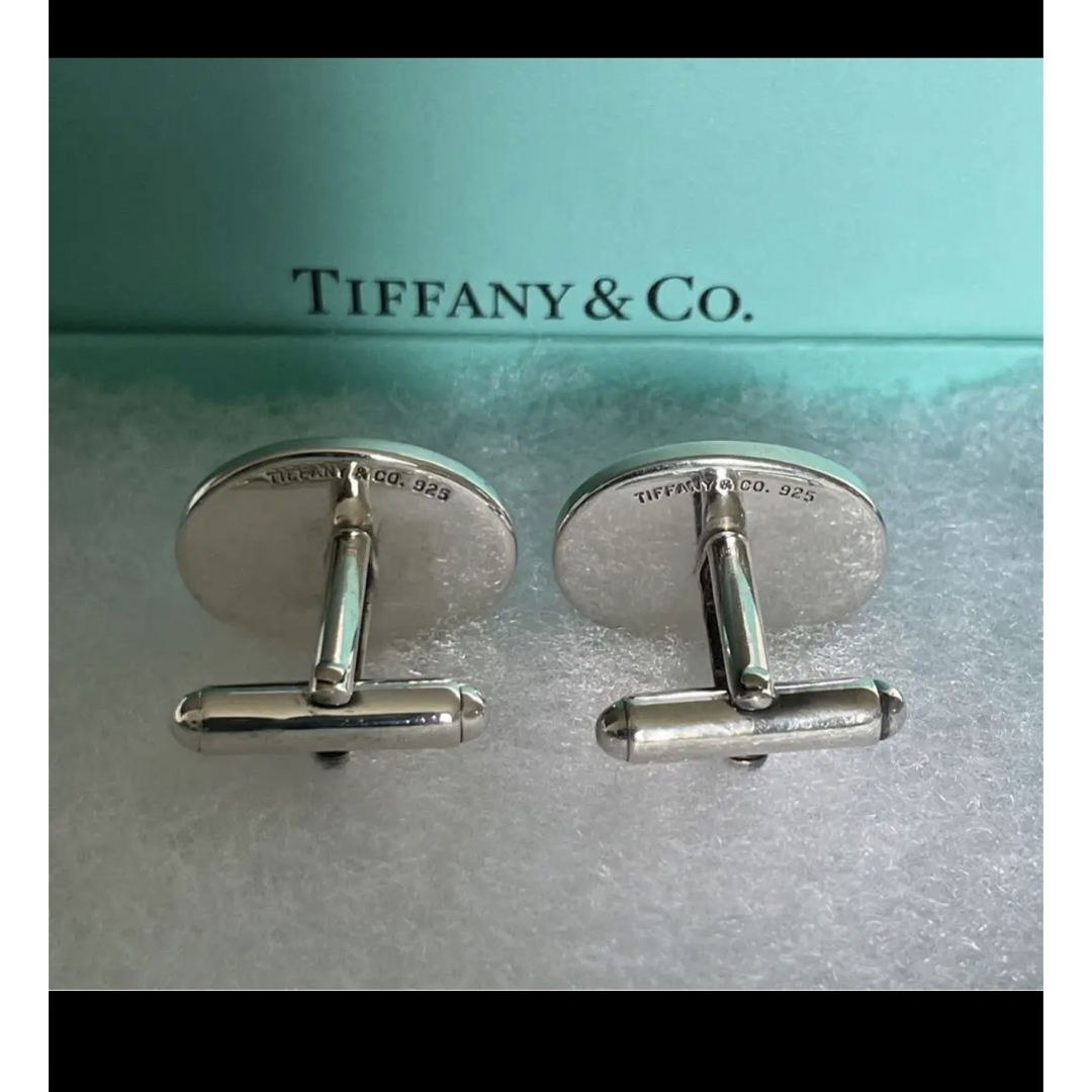 極美品　Tiffanyティファニーカフス　シルバー925