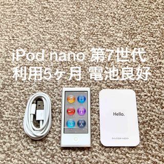 iPod - iPod nano 第7世代 16GB Apple アップル アイポッド 本体の ...