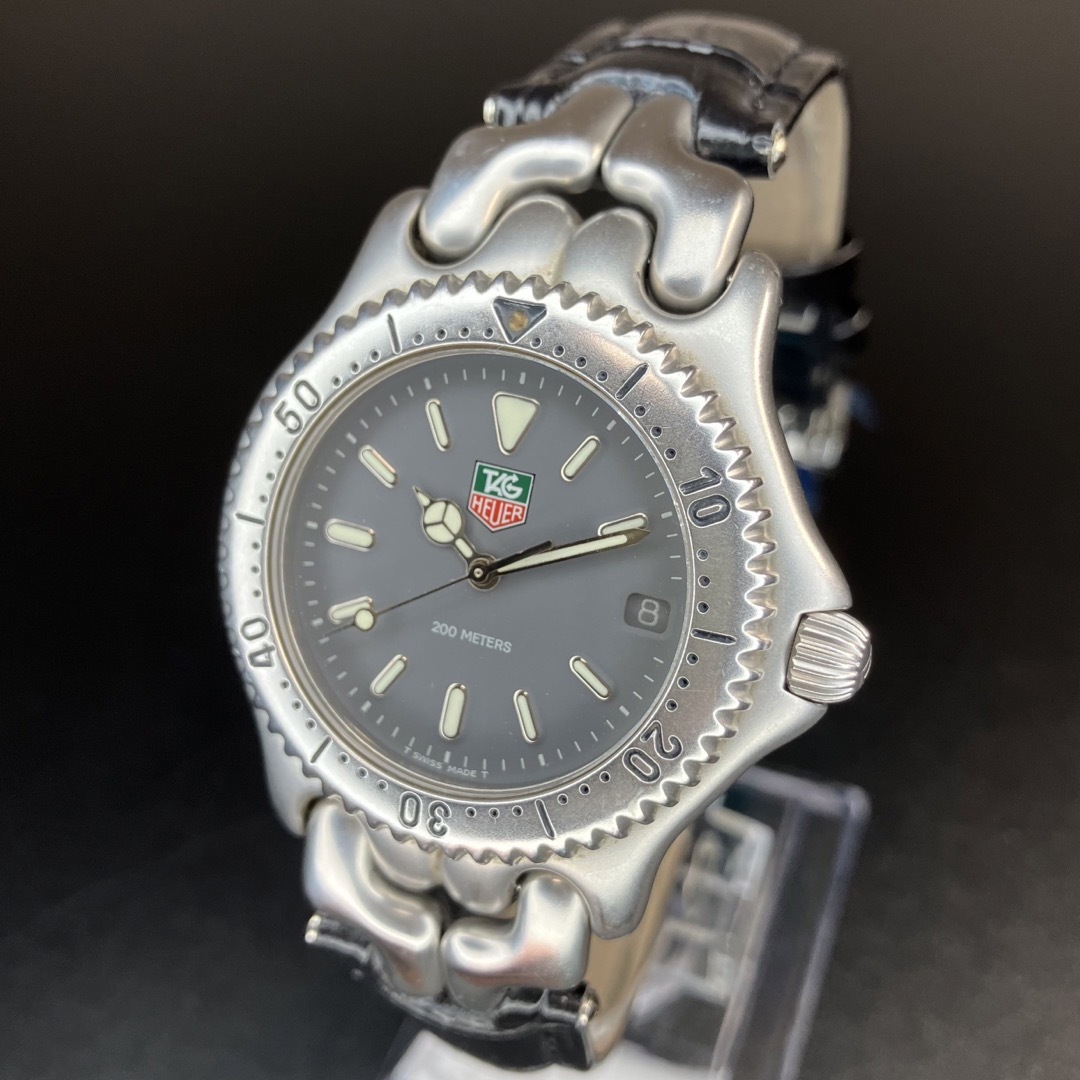 【美品 正規品】 タグホイヤー  腕時計 メンズ セルシリーズ ブラック 可動品