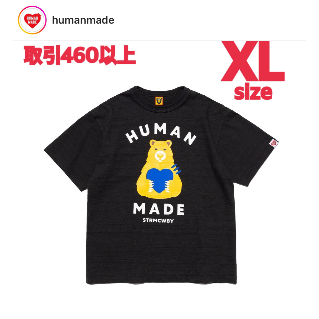 HUMAN MADE GRAPHIC T-SHIRT #13 BLACK XL100%COTTONCOLOR