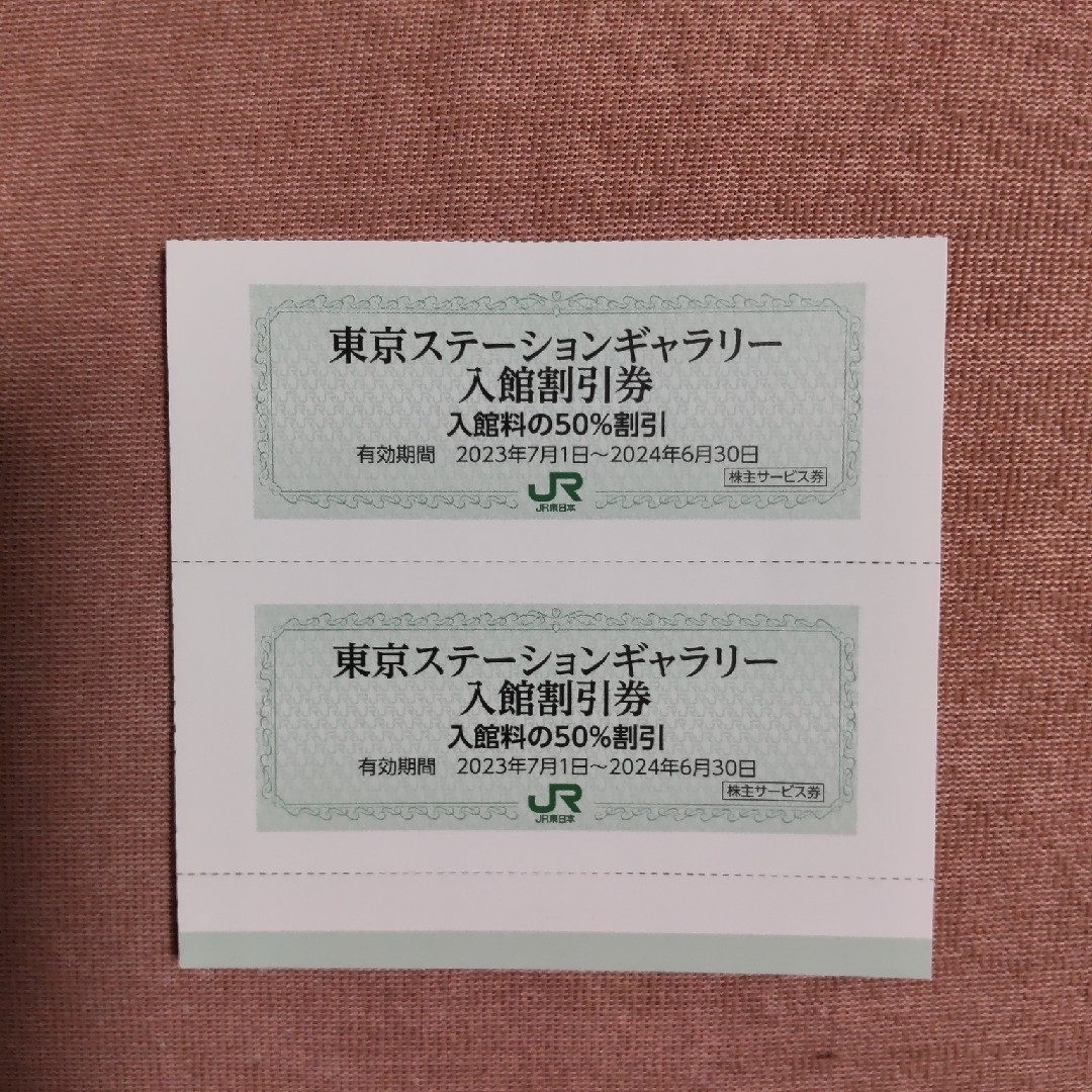 東京ｽﾃｰｼｮﾝｷﾞｬﾗﾘｰ入館割引(50%割引) チケットの施設利用券(美術館/博物館)の商品写真