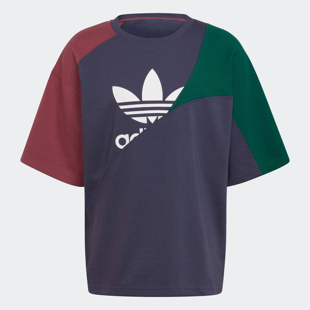 アディカラー カラーブロックTシャツ adidas