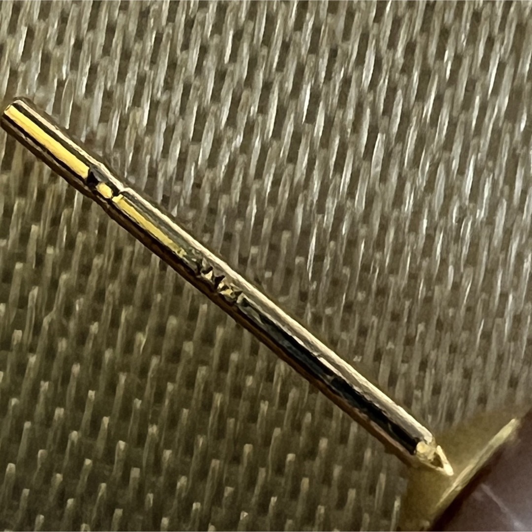 本真珠 淡水パール 大珠 AA級 人気のバイオレット K14スタッドピアス 7