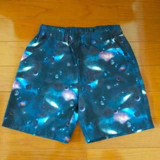 ブランシェス(Branshes)の★ブランシェス　branshes　ハーフパンツ　宇宙柄　110(パンツ/スパッツ)