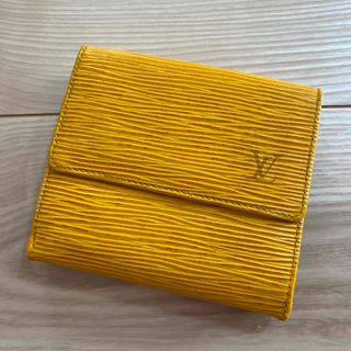 ルイヴィトン(LOUIS VUITTON)の☆ヴィトン☆ エピ Wホック 2つ折り財布 イエロー(折り財布)