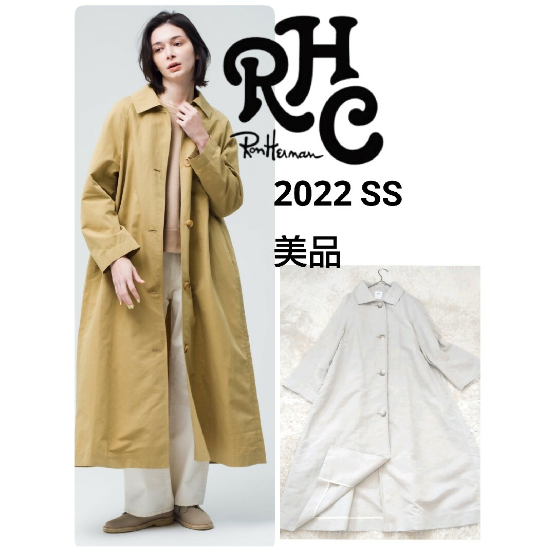 2022 SS UNIQLOU トレンチコート　ダークグレイ