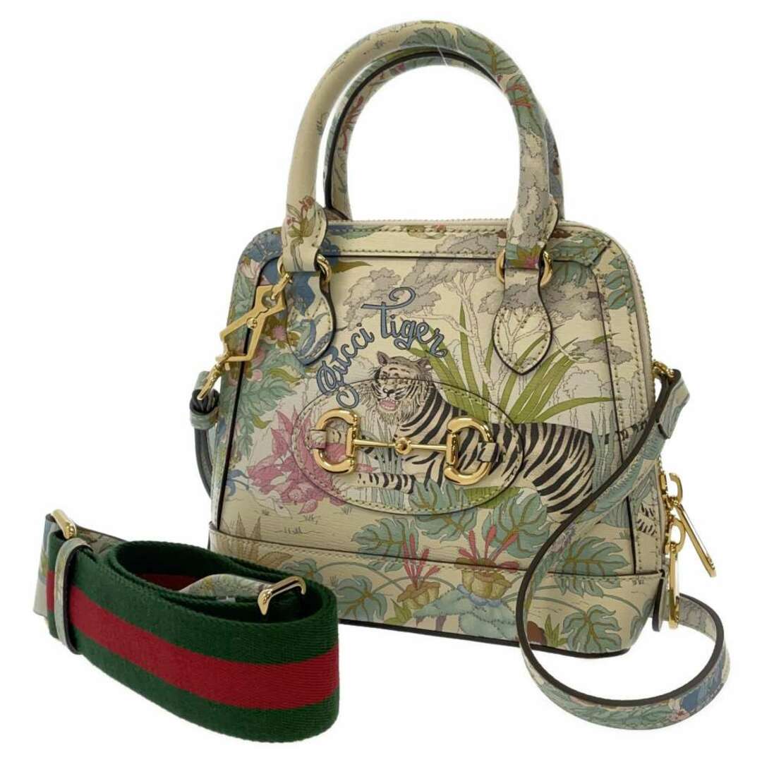 グッチ ハンドバッグ ホースビット 1955 レザー 677212 GUCCI 2wayショルダーバッグ タイガー | フリマアプリ ラクマ