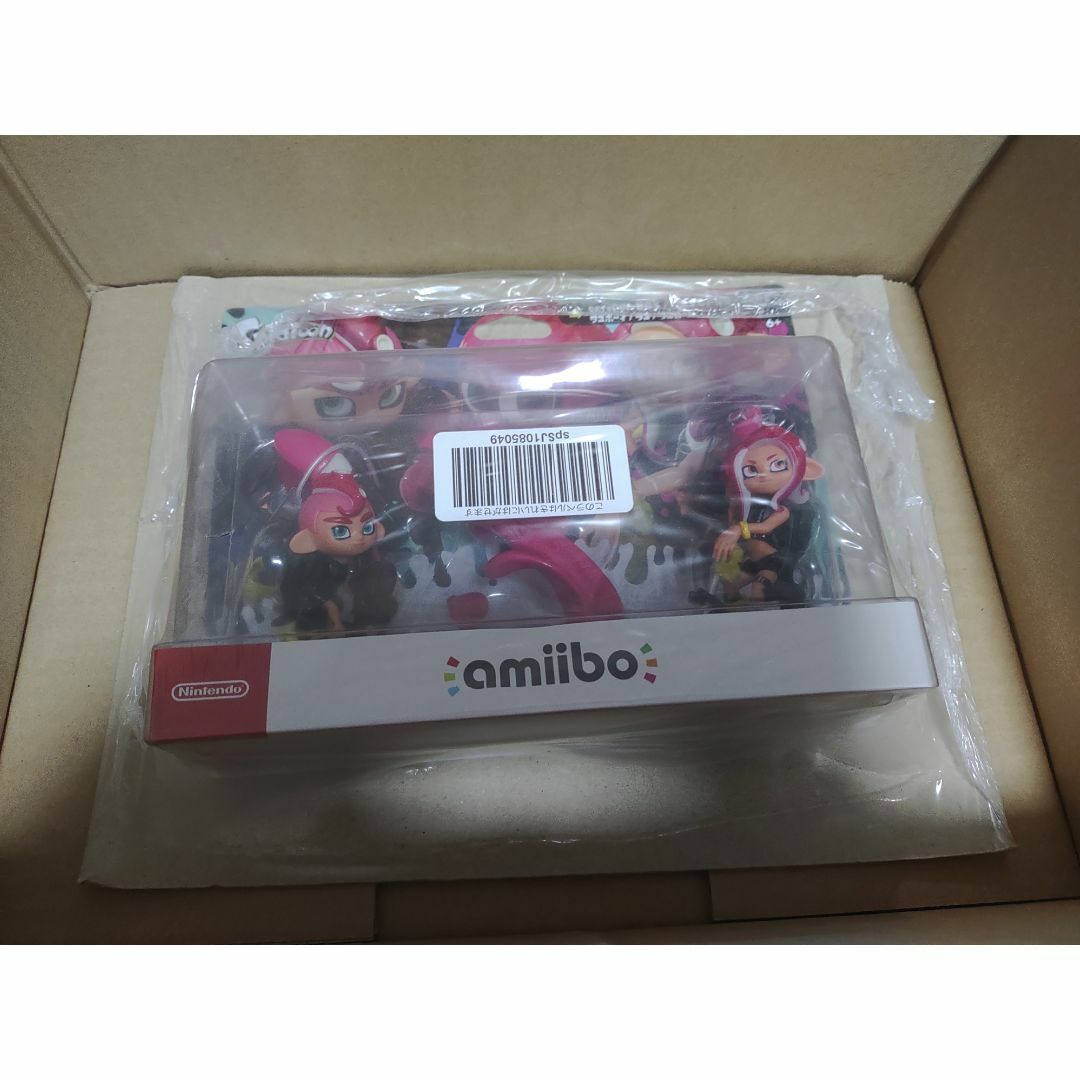 新品未開封 amiibo タコボーイ タコガール タコ3点セット スプラトゥーン