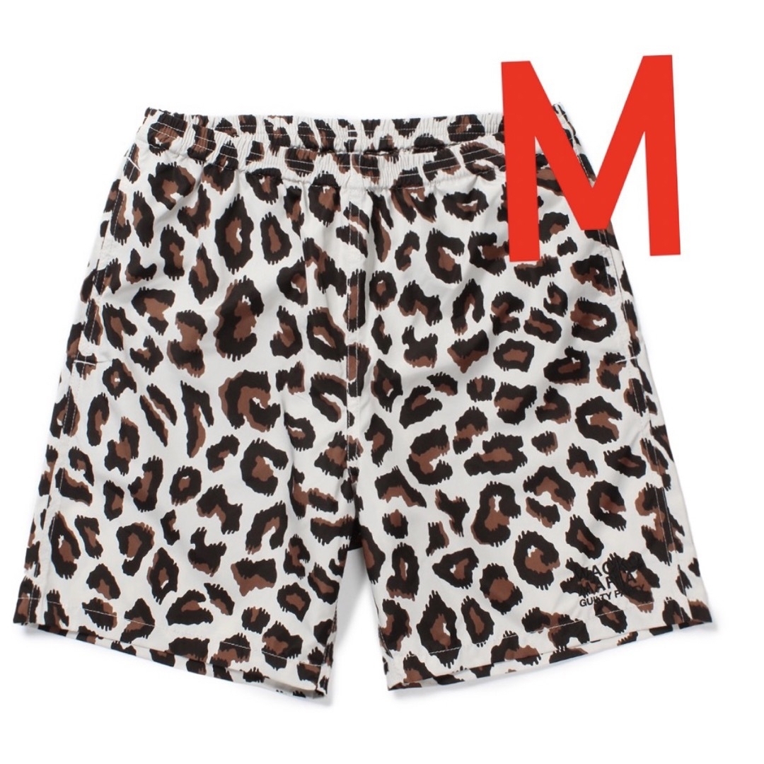 メンズWACKO MARIA LEOPARD BOARD SHORTS M