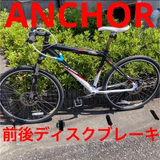 耐熱 二層 足あとぐらす (M) ANCHOR 前後ディスクブレーキ クロス
