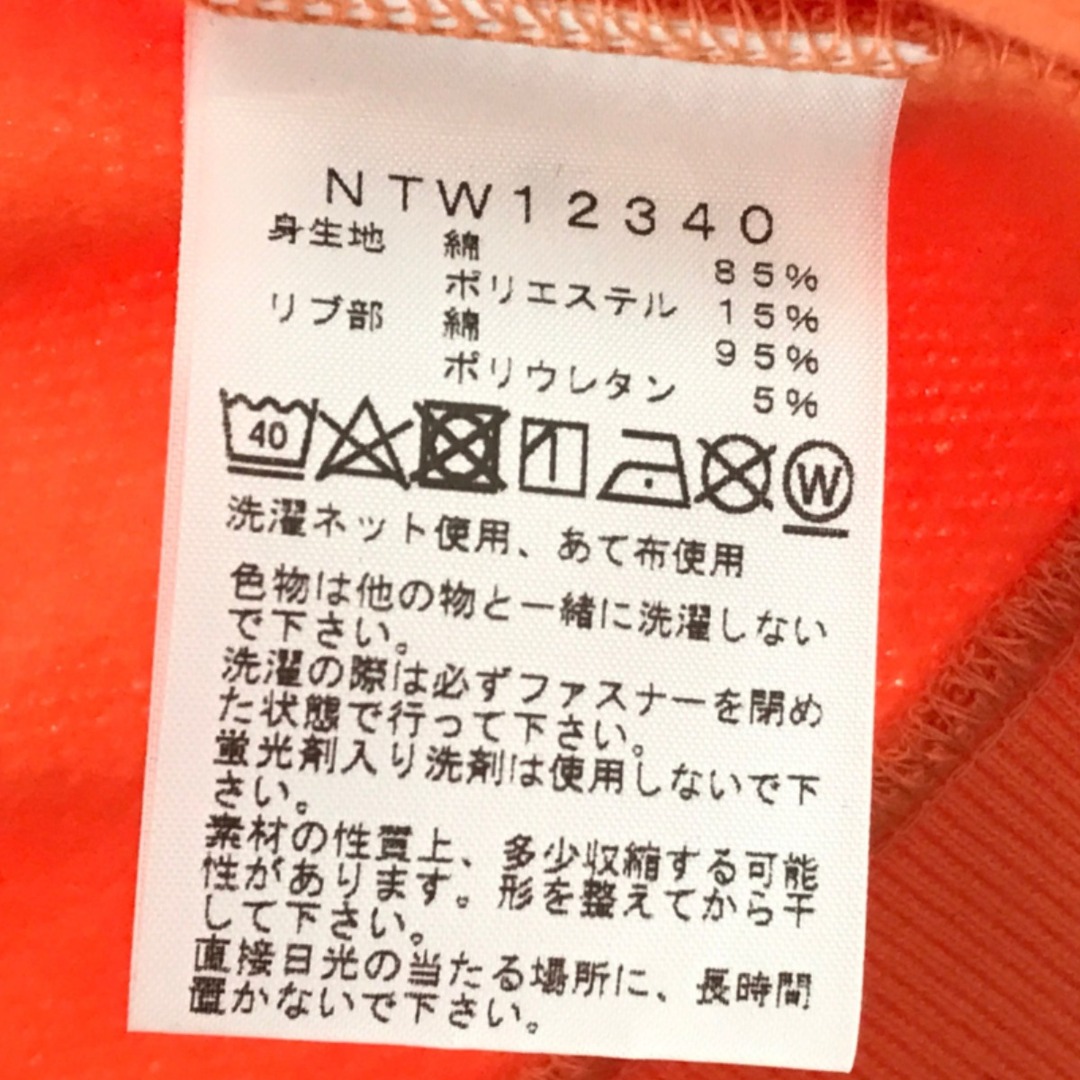 THE NORTH FACE(ザノースフェイス)の▼▼THE NORTH FACE ザノースフェイス ジップパーカー NTW12340 オレンジ レディースのトップス(パーカー)の商品写真