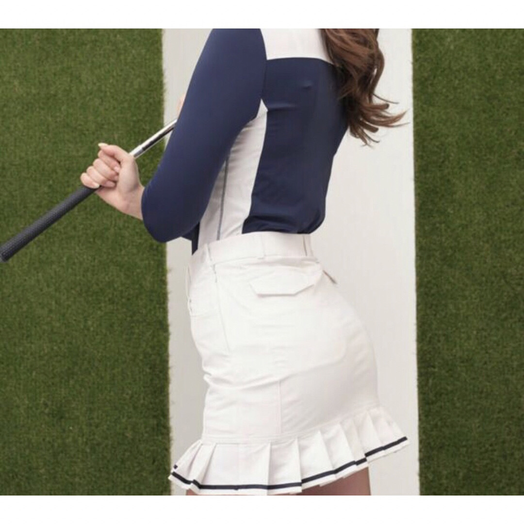 韓国ゴルフスカート（白)