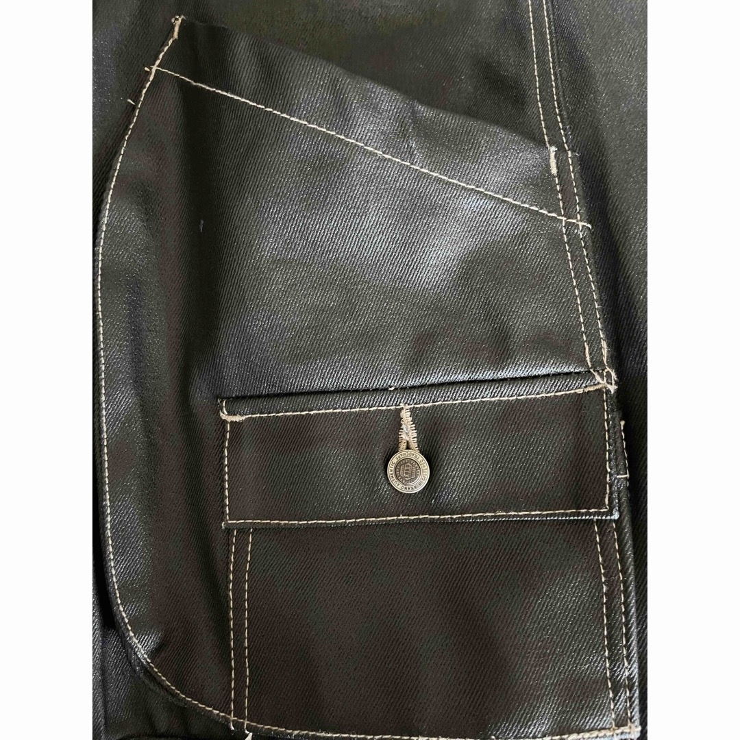 FUBU(フブ)のFUBU フブ　ジャケット　デニムジャケット　ブラック　5X メンズのジャケット/アウター(Gジャン/デニムジャケット)の商品写真