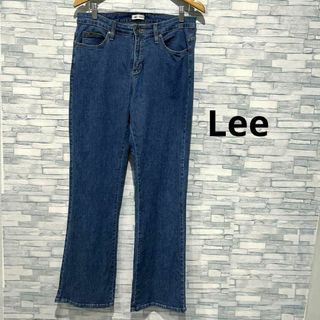 リー(Lee)の90s古着　leeリー　メンズジーンズ　ヴィンテージ　ストレートパンツインディゴ(デニム/ジーンズ)