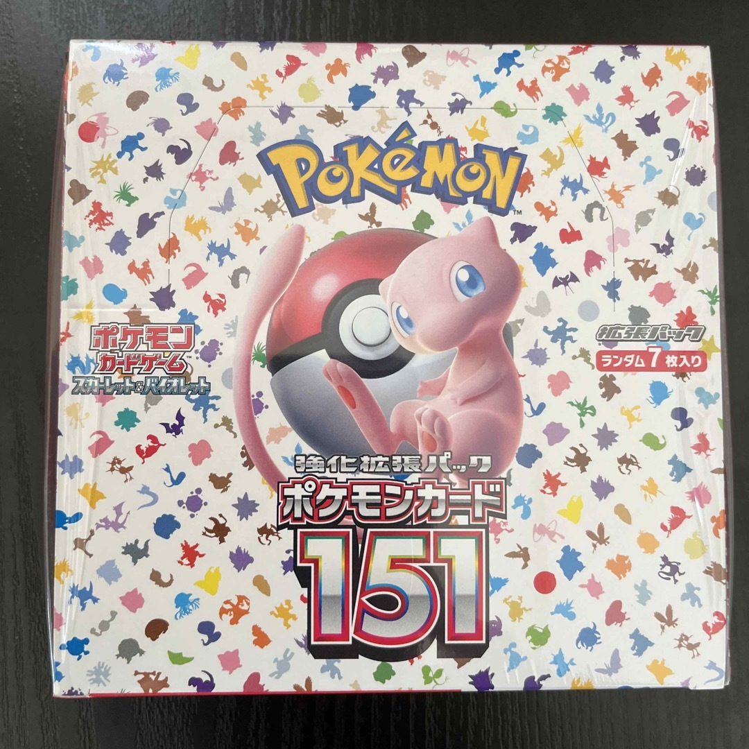 ポケモンカード151 box 未開封 シュリンク付