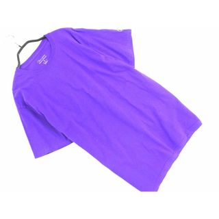 チャンピオン(Champion)のチャンピオン 半袖 Tシャツ sizeM/紫 ■◆ メンズ(Tシャツ/カットソー(半袖/袖なし))