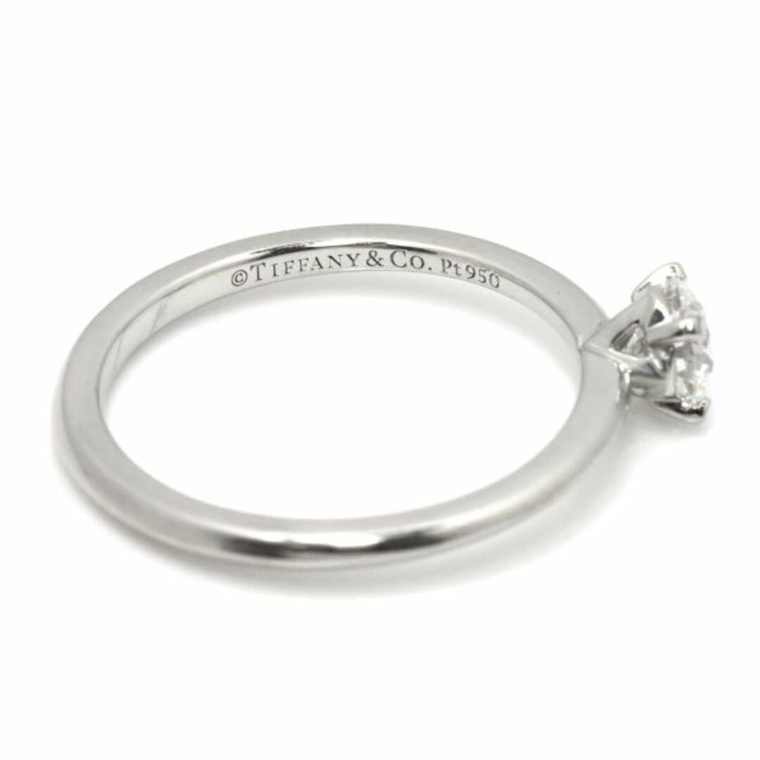 Tiffany & Co.(ティファニー)のティファニー TIFFANY&Co. Tトゥルー ダイヤ 0.31ct F/VS1/3EX 7号 リング Pt プラチナ 指輪【鑑定書付き】VLP 90193247 レディースのアクセサリー(リング(指輪))の商品写真