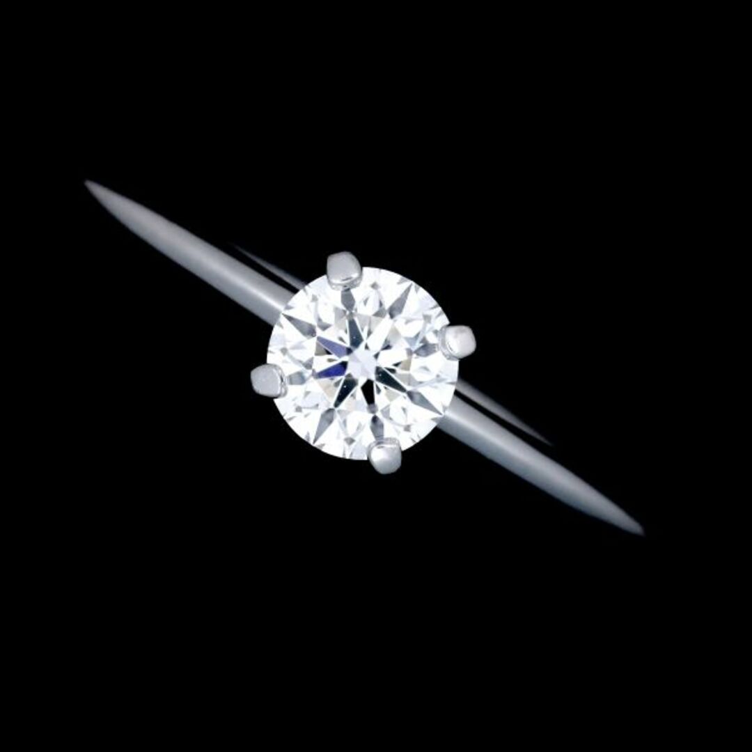 ティファニー TIFFANY&Co. Tトゥルー ダイヤ 0.31ct F/VS1/3EX 7号 リング Pt プラチナ 指輪【鑑定書付き】VLP 90193247 4