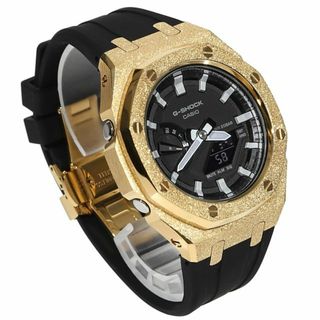 ジーショック(G-SHOCK)のG-SHOCK GA2100 メタル カスタム フロステッドゴールド ラバー(腕時計(アナログ))