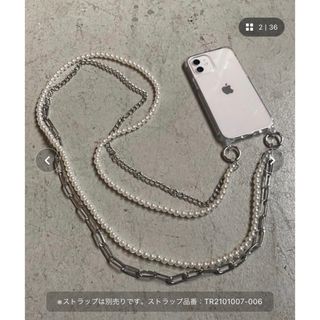 スピンズ(SPINNS)のスマホケース（ストラップホール付き）iPhone12対応(iPhoneケース)