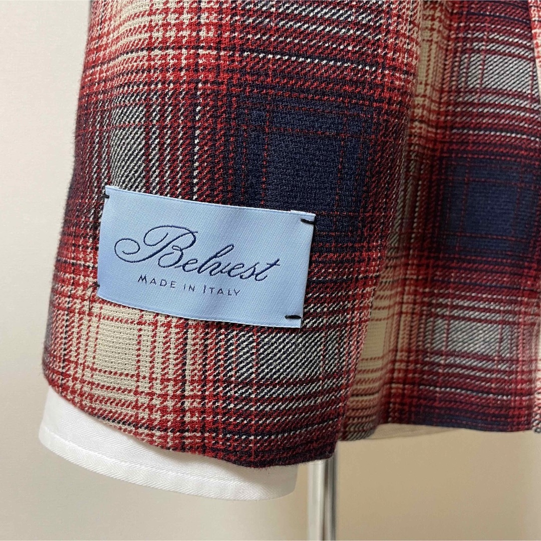 ISAIA(イザイア)の新品 29.7万円 ベルヴェスト コットンジャケット メンズのジャケット/アウター(テーラードジャケット)の商品写真