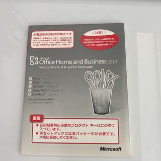 マイクロソフト(Microsoft)のMicrosoft Office Home and Business 2010(その他)