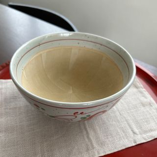 有田焼　赤絵　すり鉢　煮物　あえ物　盛り鉢(食器)