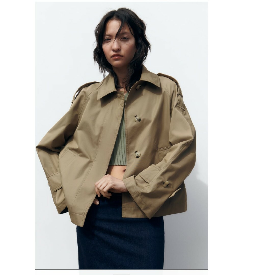 ZARA(ザラ) ブルゾン　レディース　ピンク　春　秋　アウター