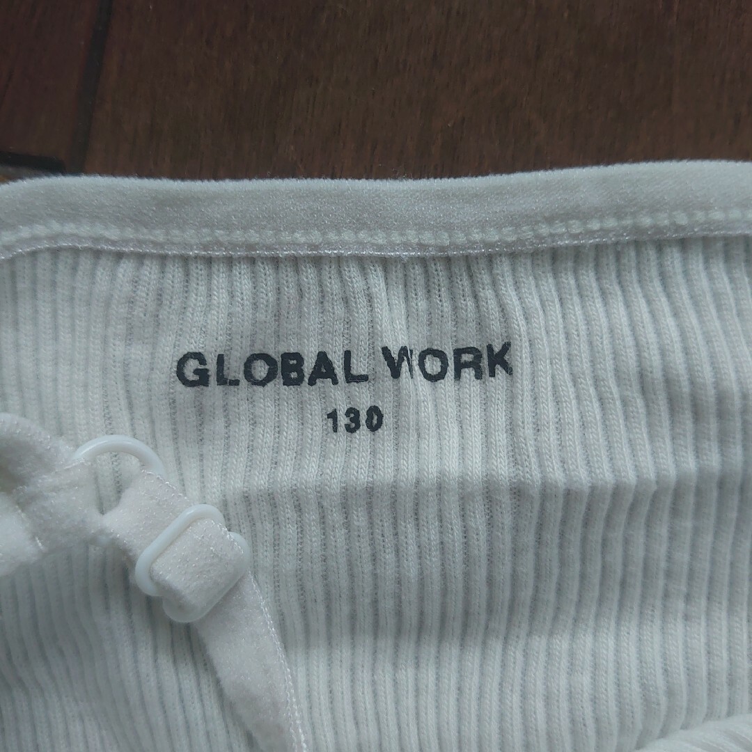 GLOBAL WORK(グローバルワーク)のグローバルワーク　キャミソール キッズ/ベビー/マタニティのキッズ服女の子用(90cm~)(Tシャツ/カットソー)の商品写真