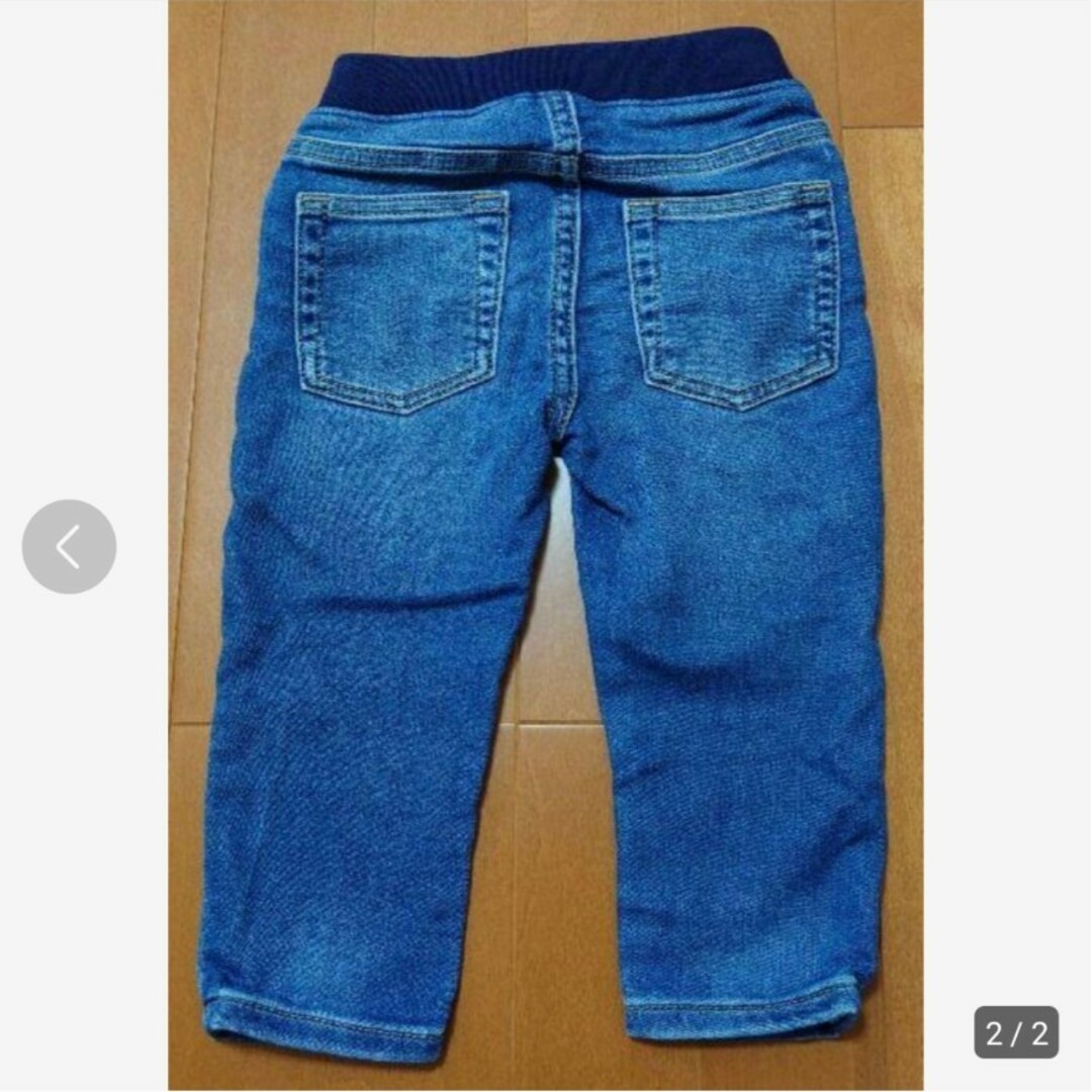 GAP(ギャップ)のGAP DENIM デニム パンツ 80 青 キッズ/ベビー/マタニティのベビー服(~85cm)(パンツ)の商品写真