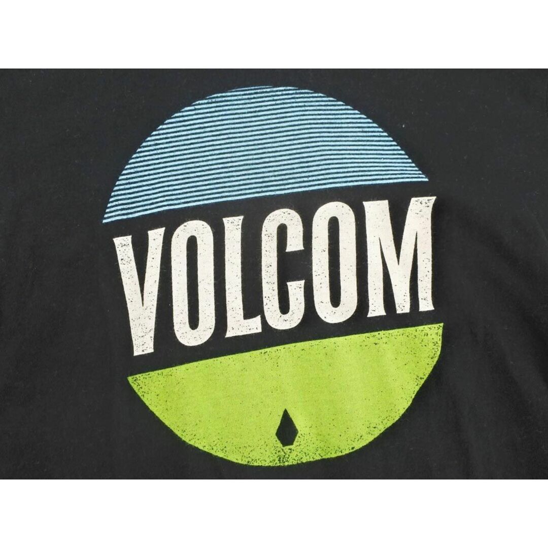 volcom(ボルコム)のVolcom ボルコム プリント Tシャツ sizeS/黒 ■◆ メンズ メンズのトップス(Tシャツ/カットソー(半袖/袖なし))の商品写真