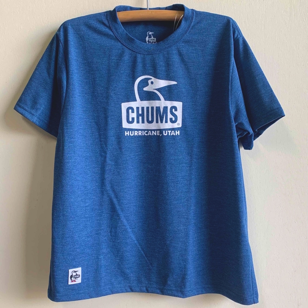 CHUMS(チャムス)の新品　CHUMS Dry Indigo Tシャツ　チャムス ドライ　inm メンズのトップス(Tシャツ/カットソー(半袖/袖なし))の商品写真
