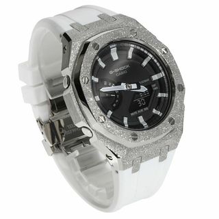 ジーショック(G-SHOCK)のG-SHOCK GA2100 メタル カスタム フロステッド ラバーバンド (腕時計(アナログ))